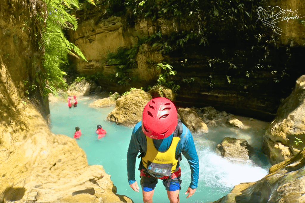 Canyoneering in Moalboal