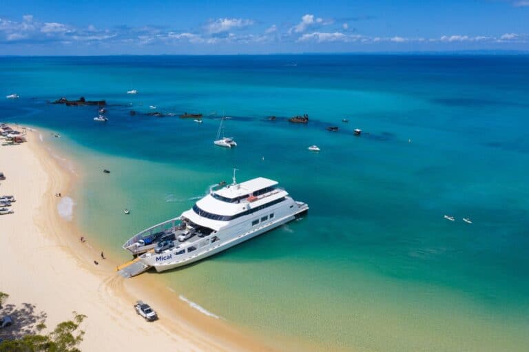 Micat Ferry on Moreton Island