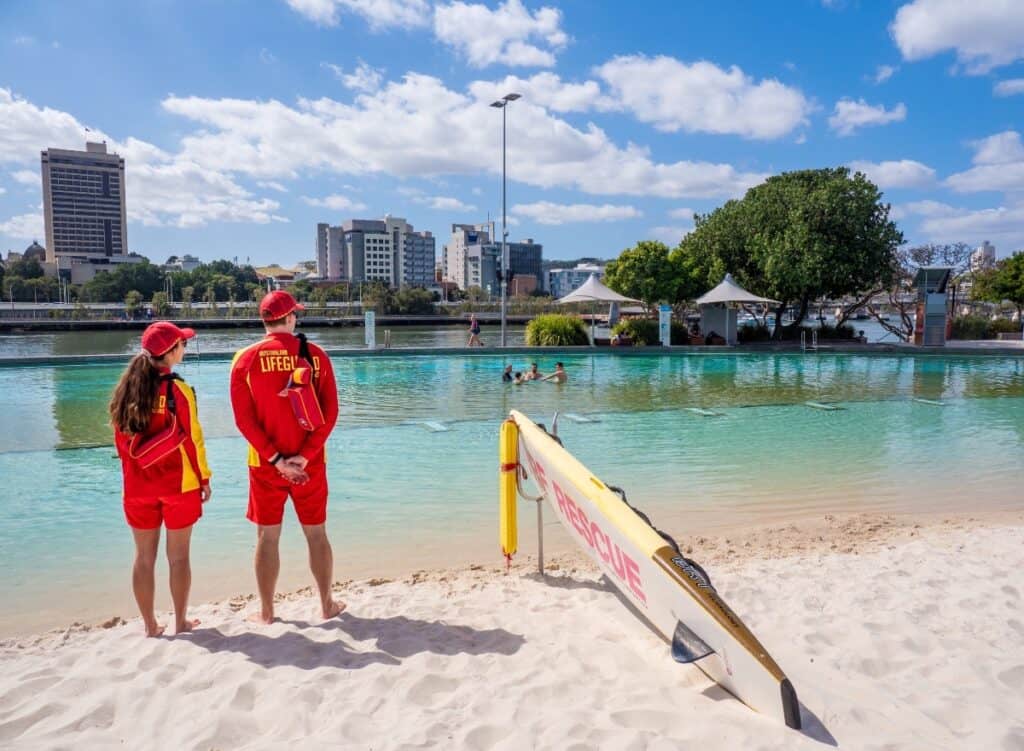 Streets Beach in South Bank