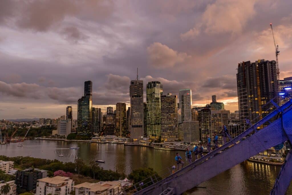 Kangaroo POint in Brisbane, Story Bridge Climb