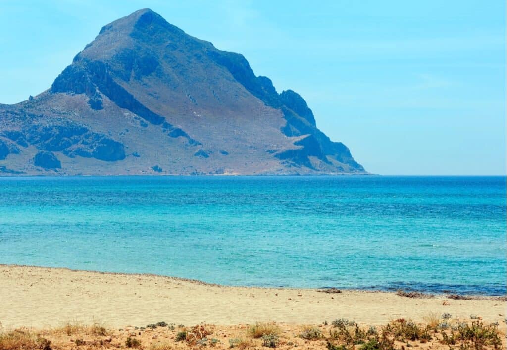 Santa Margherita Beach near San Vito Lo Capo