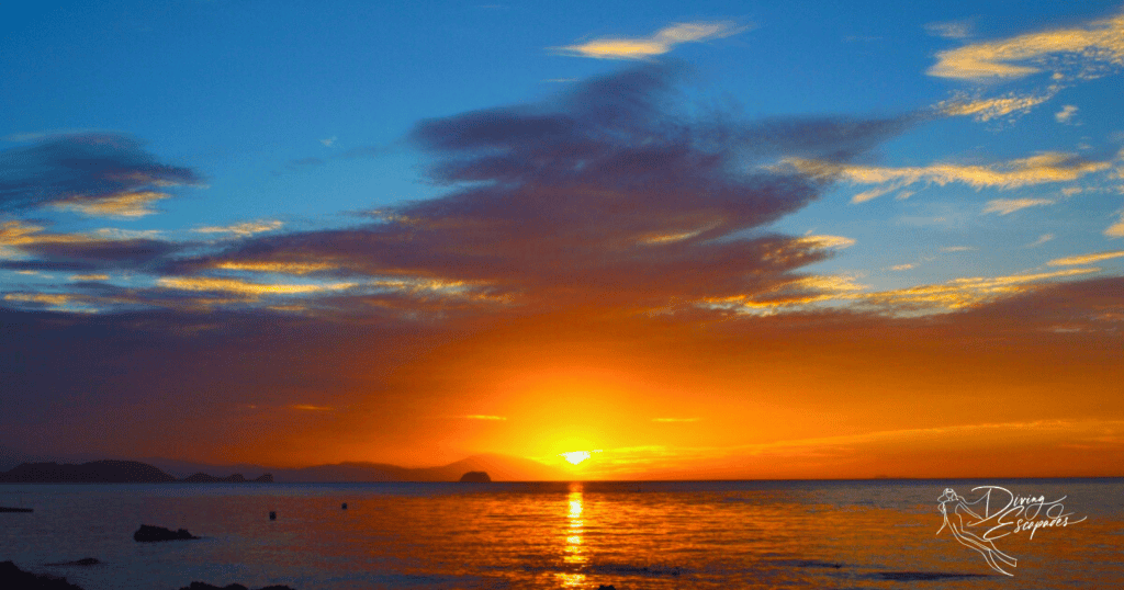 Sunset in Anilao - A Scuba Diving Spot in the Philippines