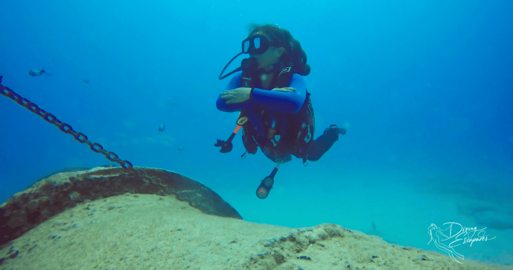 Kewalo Pipe dive site while Scuba diving in Oahu