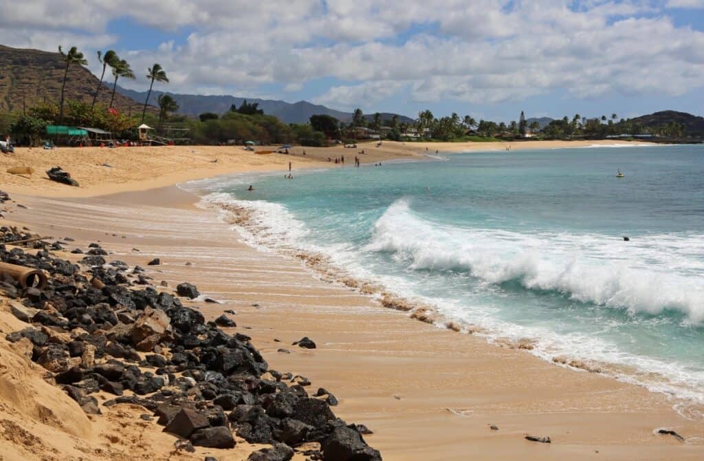 Makaha Beach - one of the best beaches in Oahu