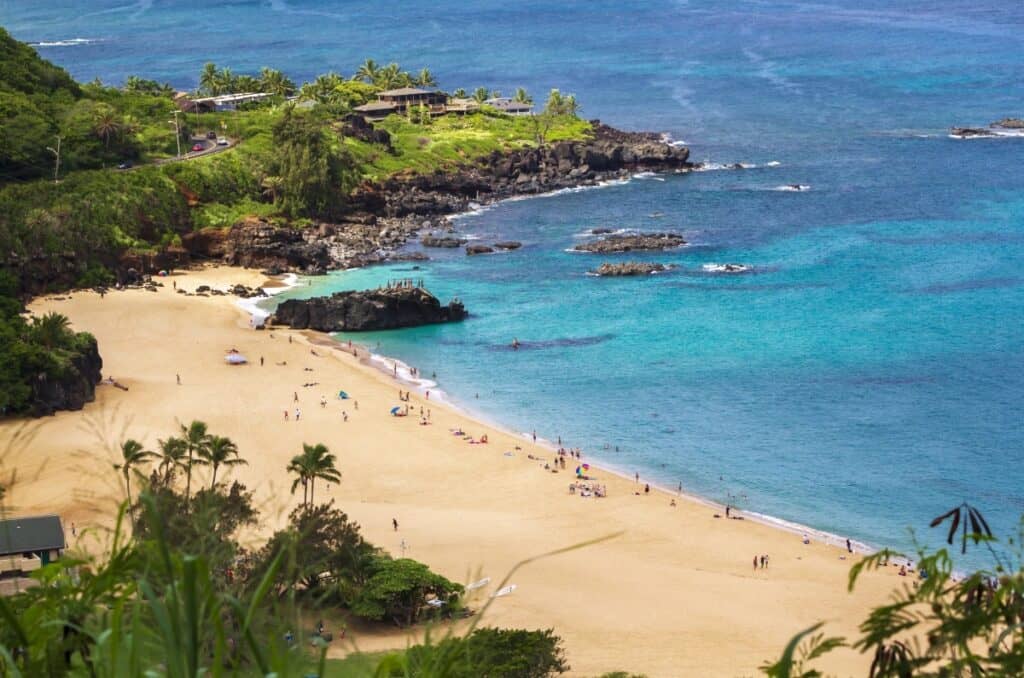 Waimea Bay Beach Park  - one of the best beaches in Oahu