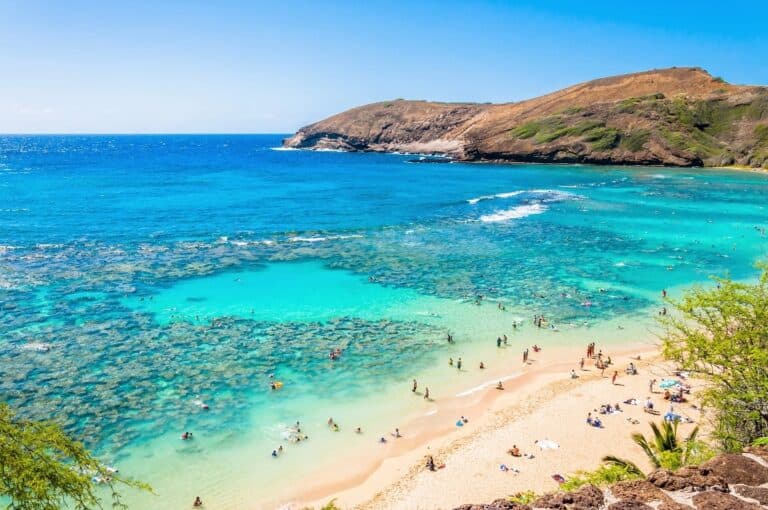 Hanauma Bay - one of the best beaches in Oahu