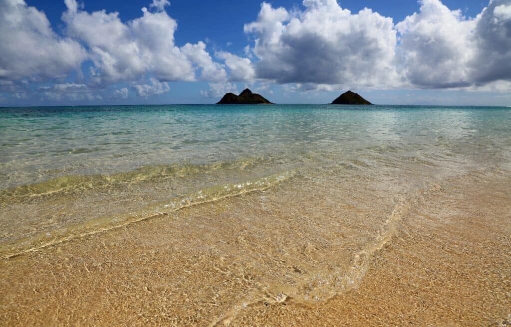 Lanikai Beach - one of the best beaches in Oahu