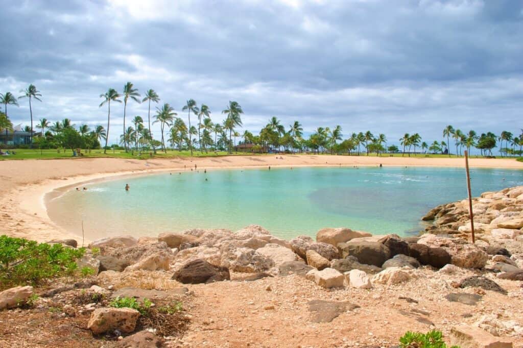 Ko'Olina Lagoon  - one of the best beaches in Oahu