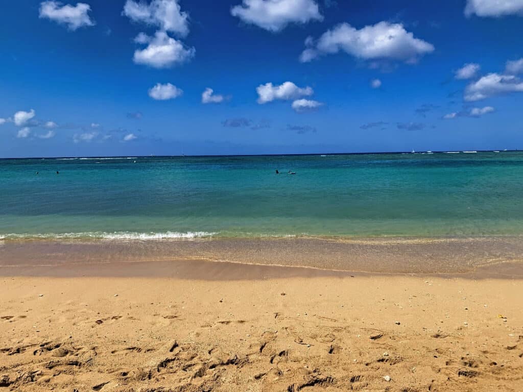 Duke Kahanamoku Beach - one of the best beaches in Oahu