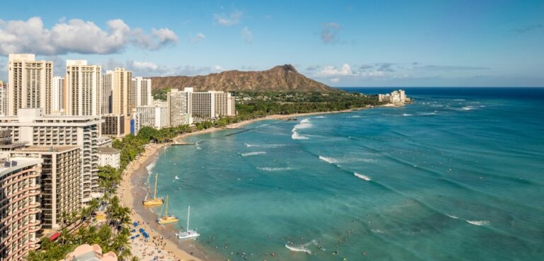Waikiki and Diamond Head, part of an Epic Oahu Itinerary