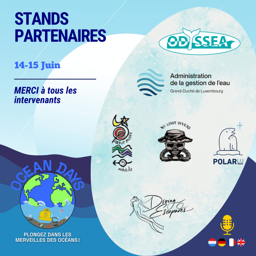 Luxembourg Ocean Days 2025 stands