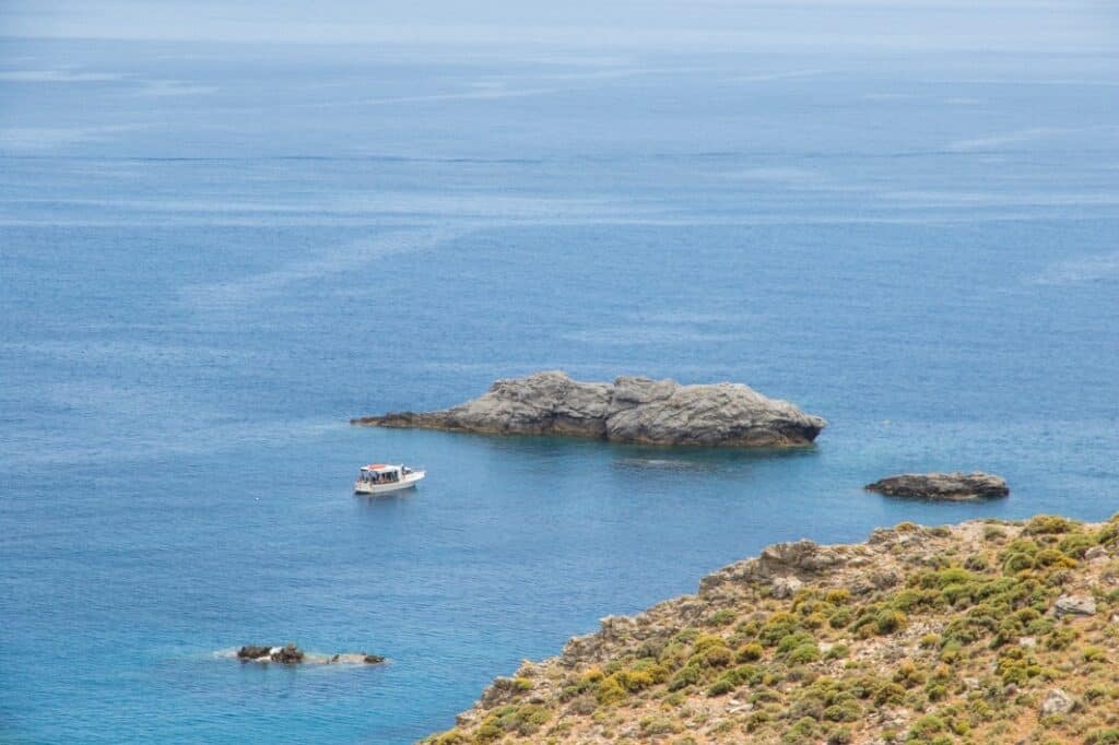 Souda Rock - Diving in Crete
