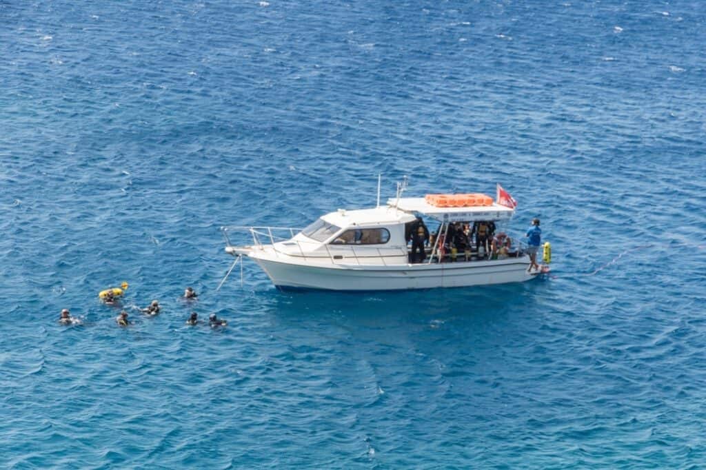 Diving in Crete