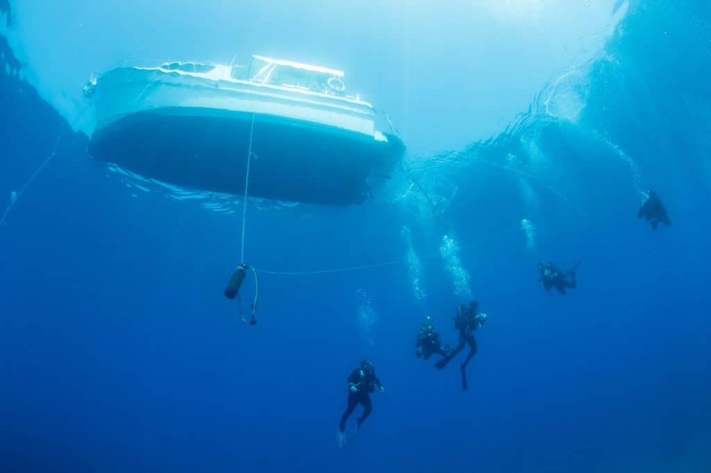 Diving in Crete