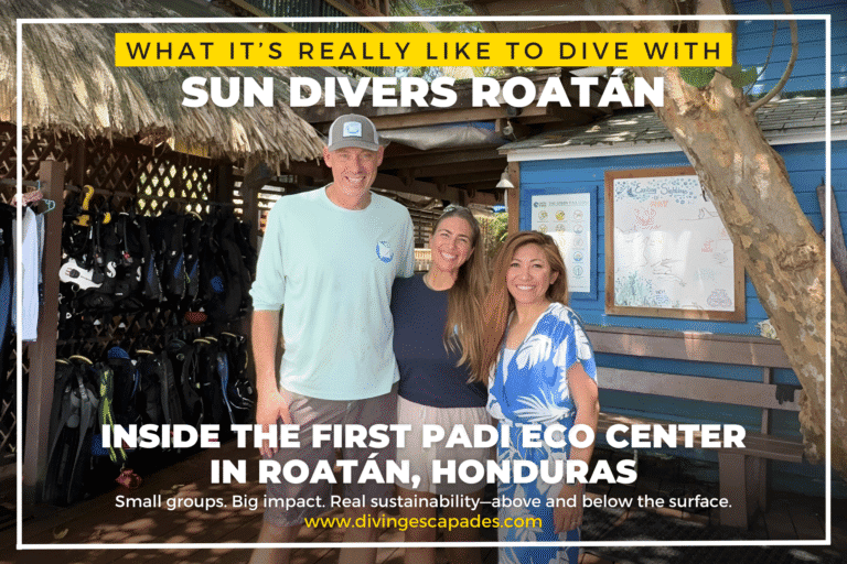 Shannon and Natalie Shuman of Sun Divers Roatan