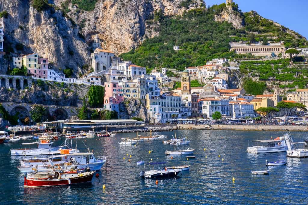 Rome to Amalfi Coast - Town of Amalfi