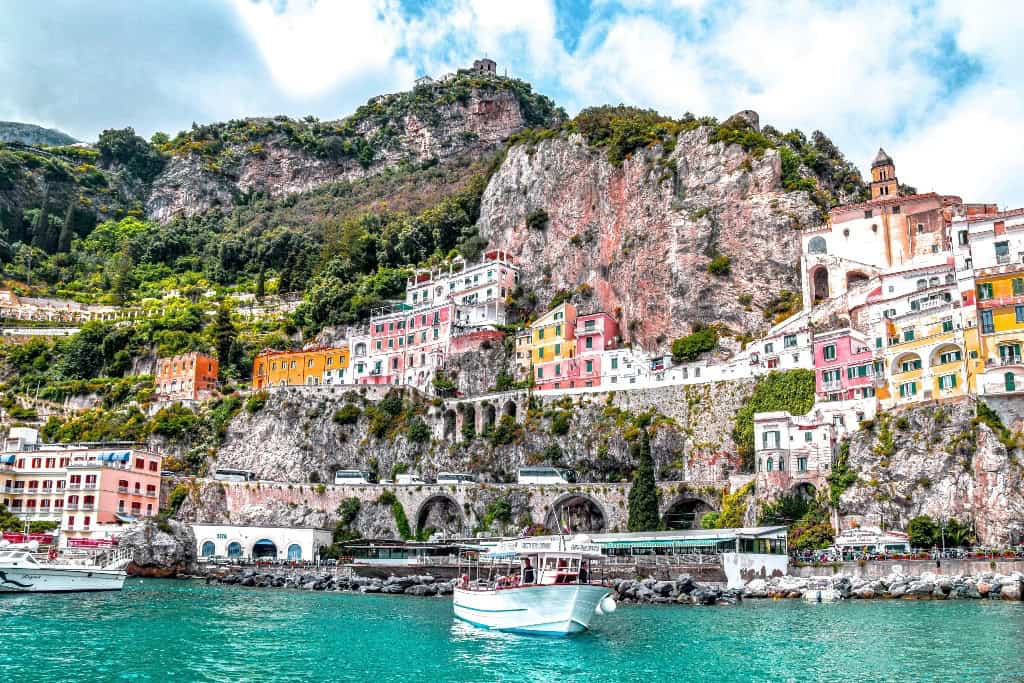 View of Amalfi Coast