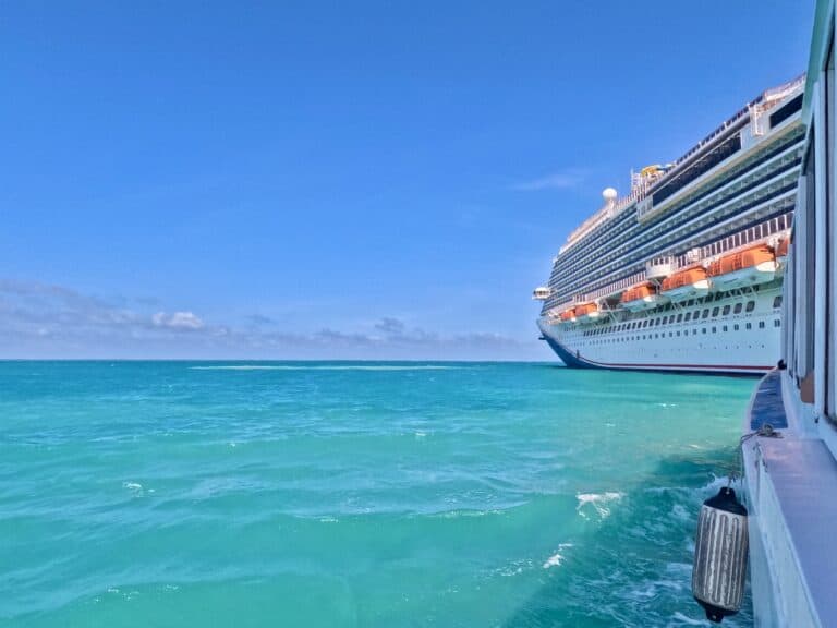 Belize Carnival Cruise Port - a tender port