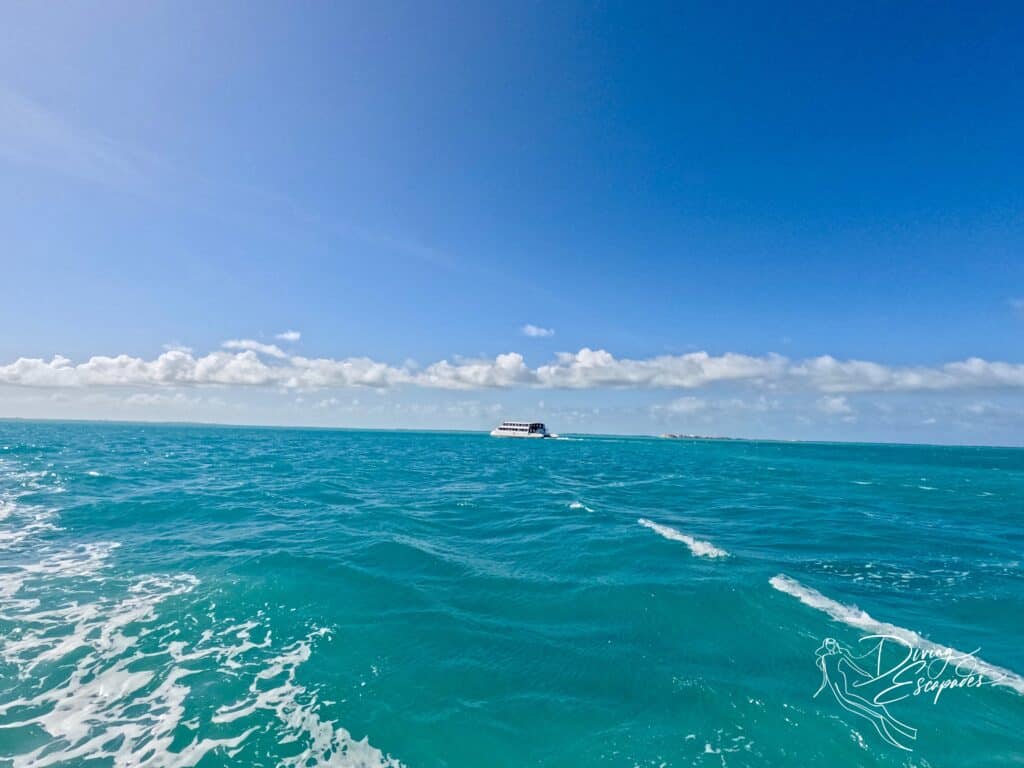 Tender boat in Belize Carnival Cruise Port