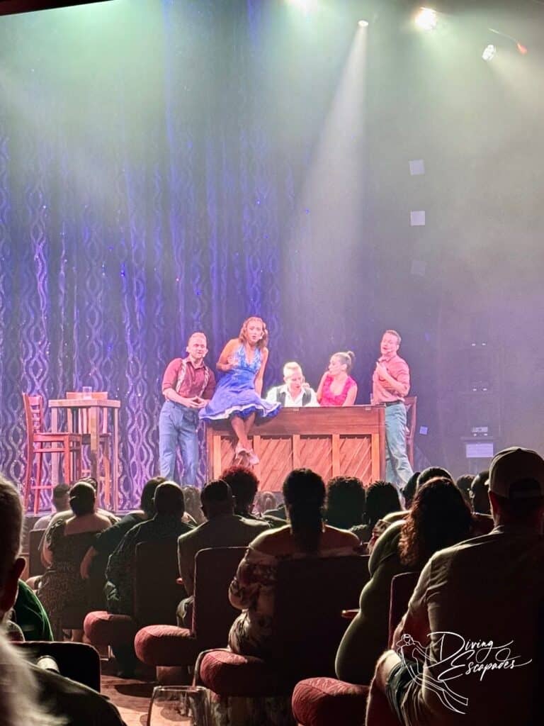 One of the live shows that made our Carnival Cruise good