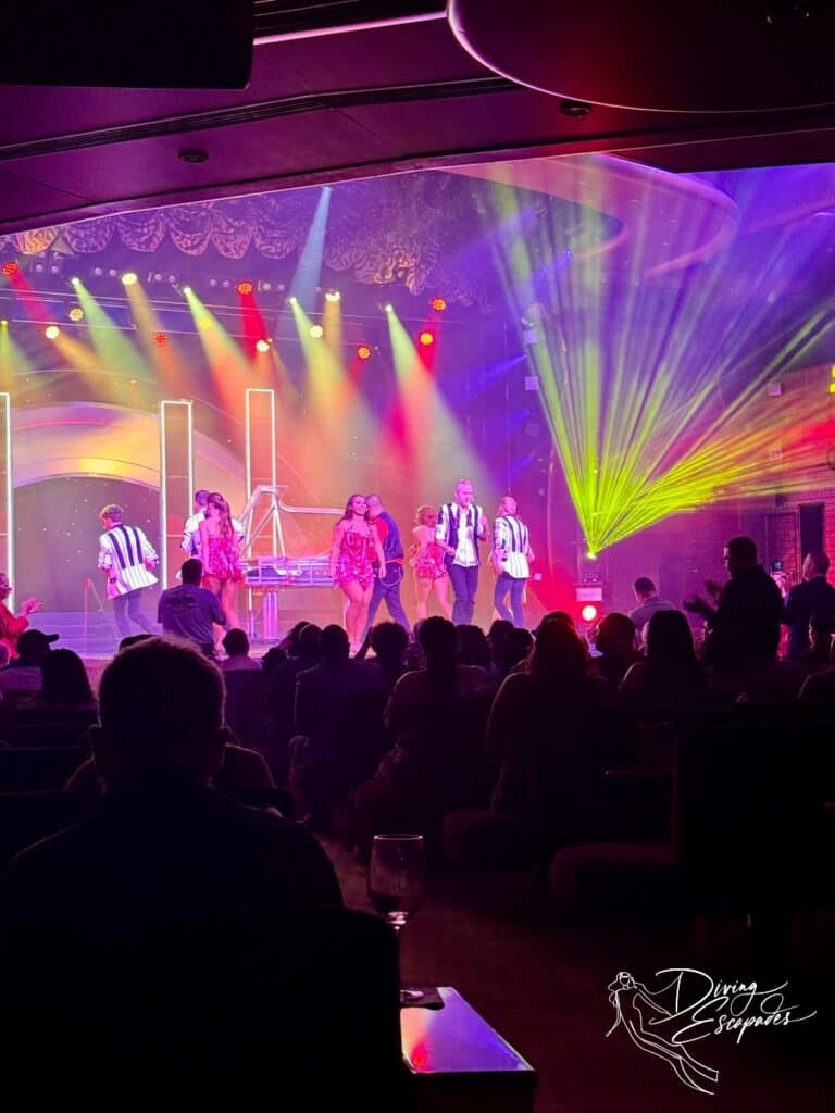 One of the live shows that made our Carnival Cruise good