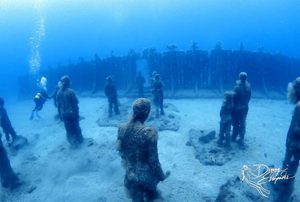 Museo Atlantico - a popular diving spot in Lanzarote