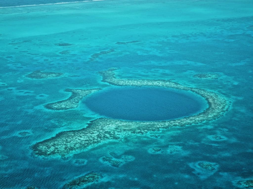Belize's Blue Hole is one of the reasons why it is worth visiting