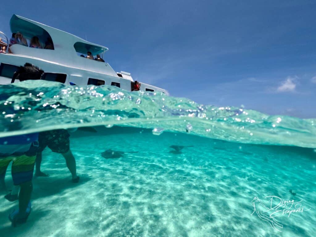 Excursion boat in Belize