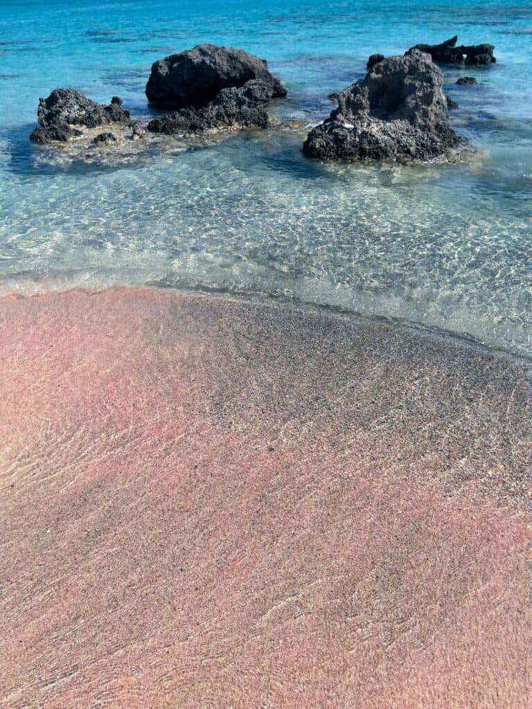 Day 2 of 3-day crete itinerary in Elafonisi beach