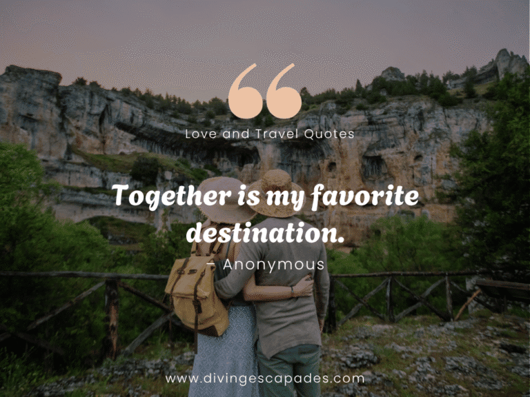 Love and Travel Quotes and Captions - 01
