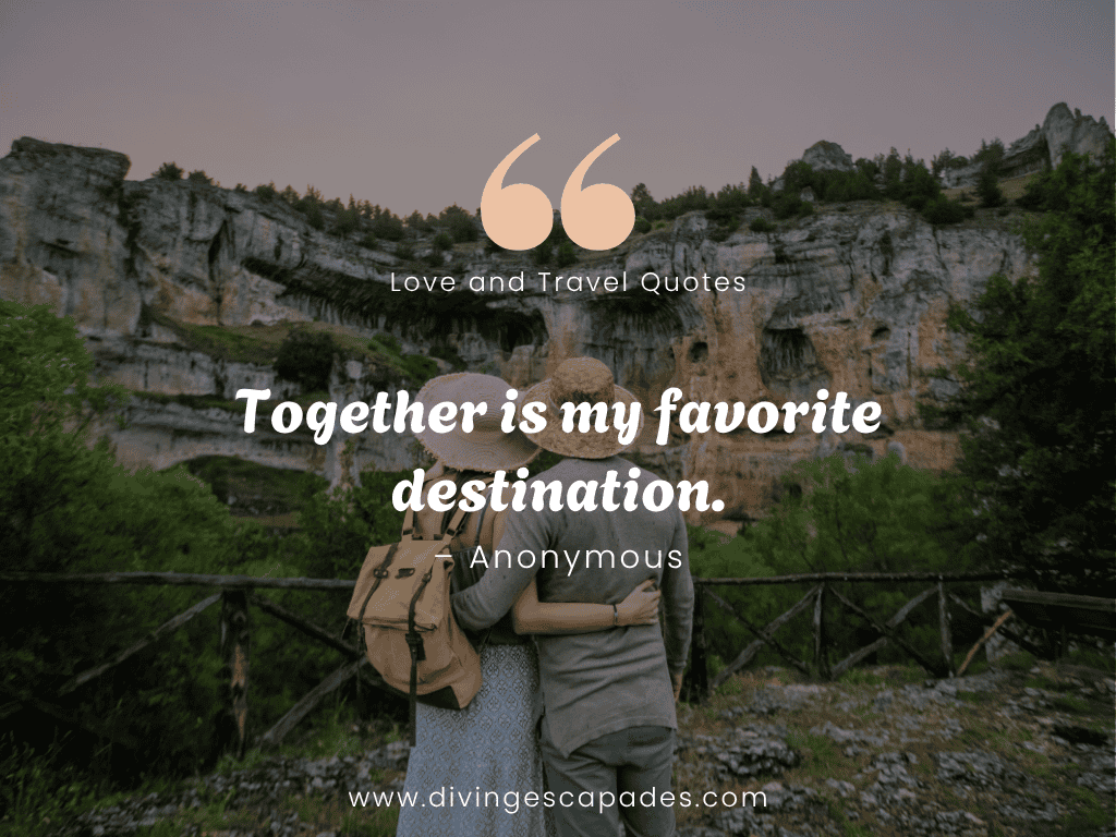 Love and Travel Quotes and Captions - 01