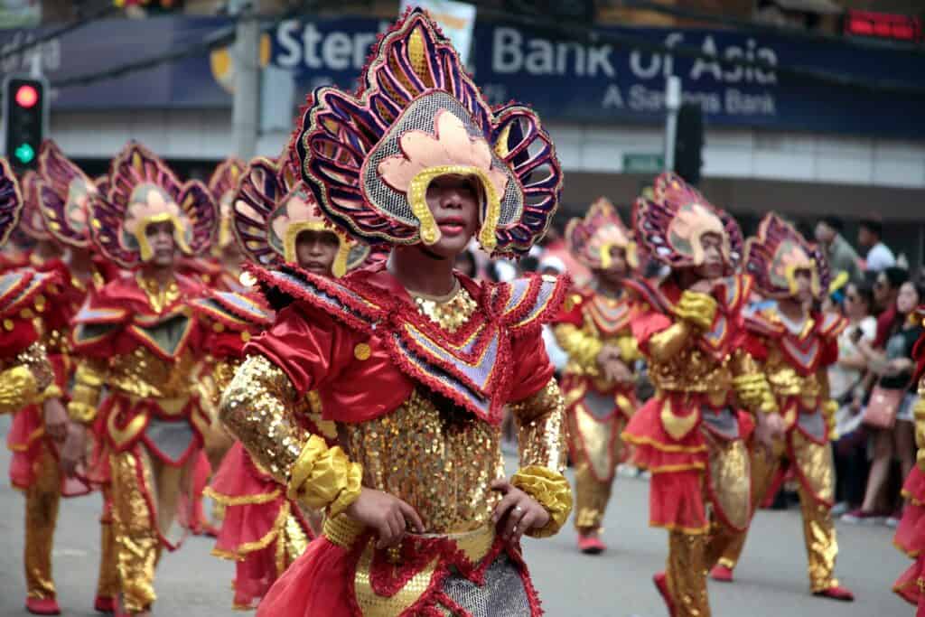 Sinulog Festival in the Philippines in January