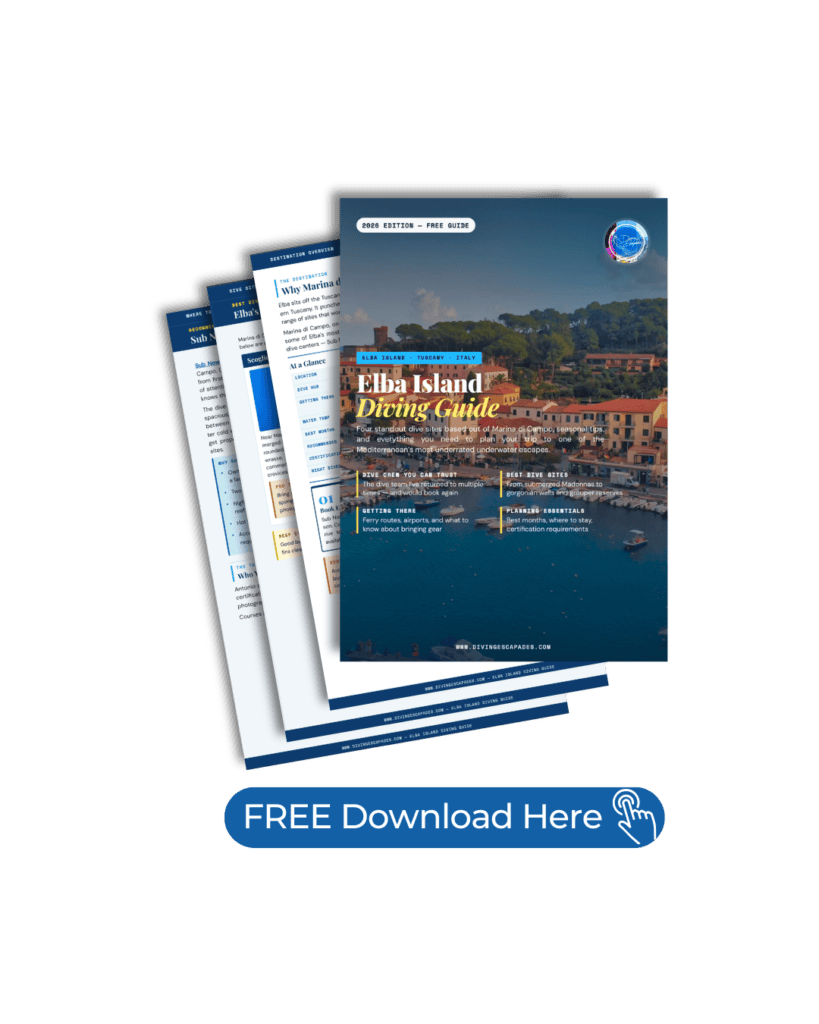 Diving Escapades Elba Diving Guide FREE download