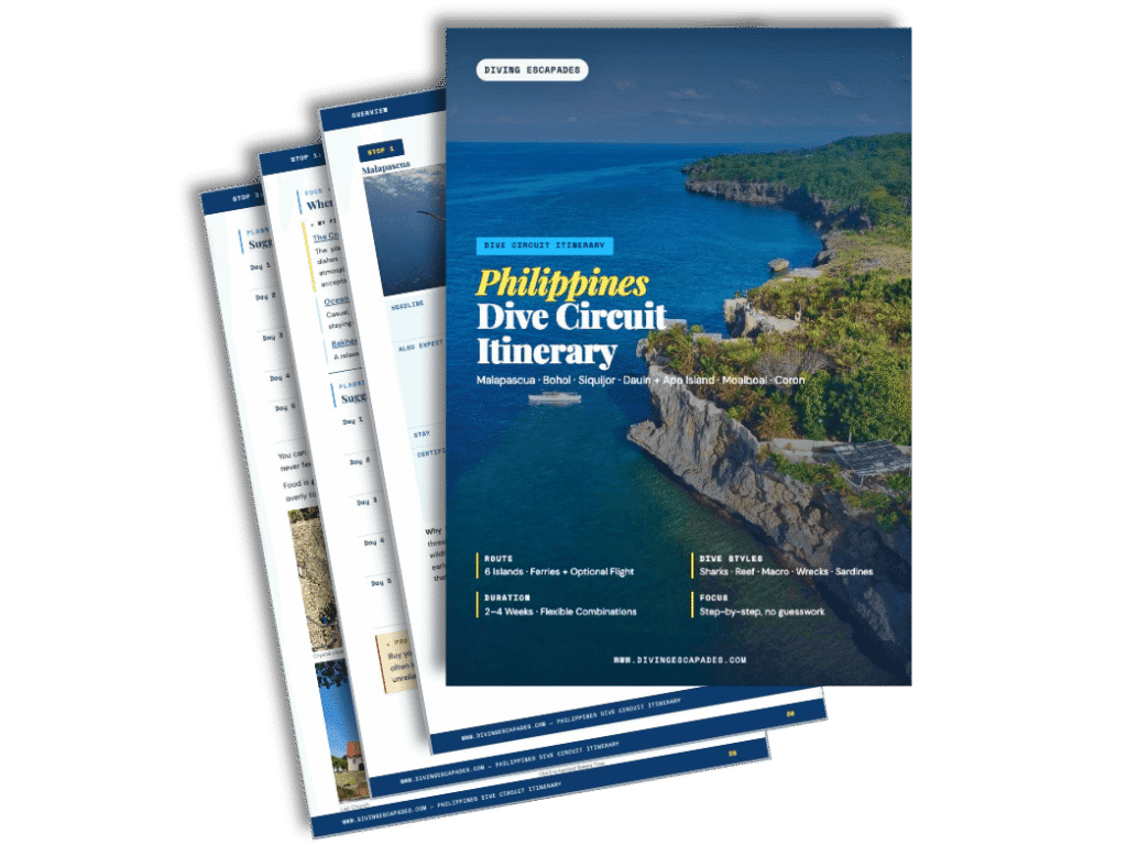 Philippines Dive Circuit Itinerary