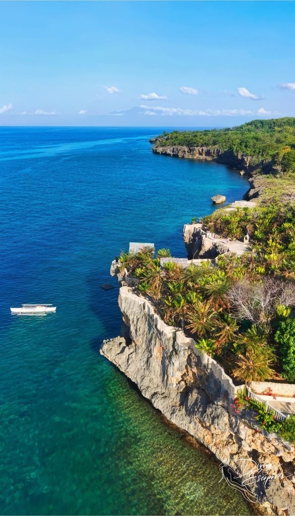 Aerial view of Siquijor.