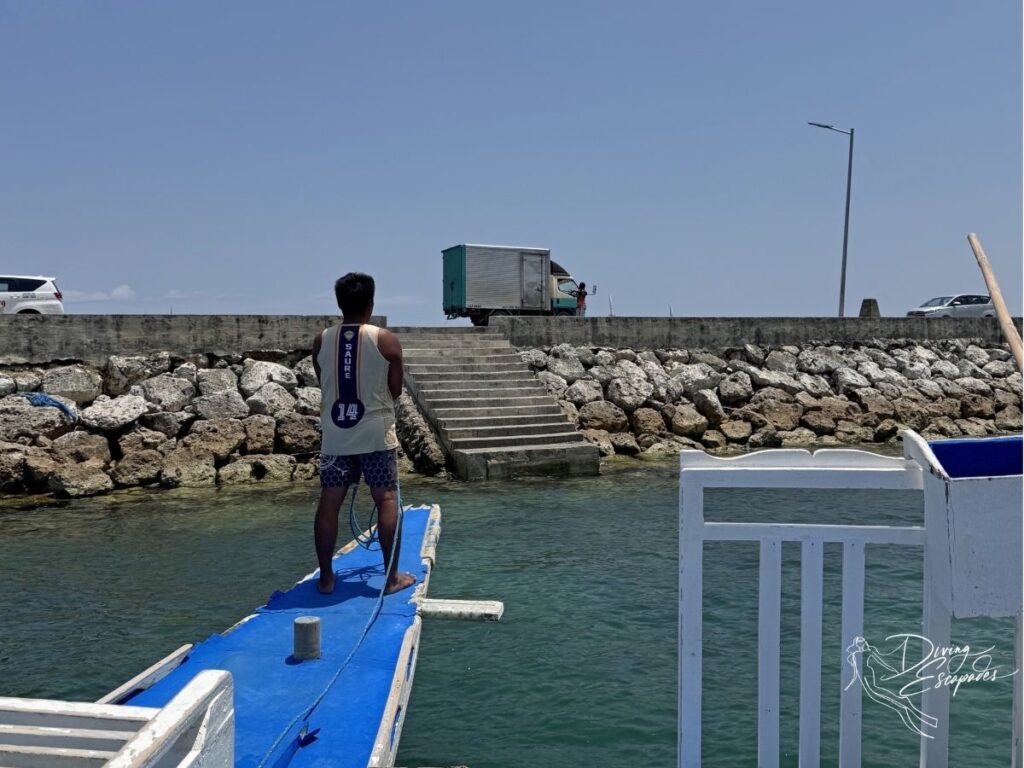 Maya Port departure point for boats to Malapascua.
