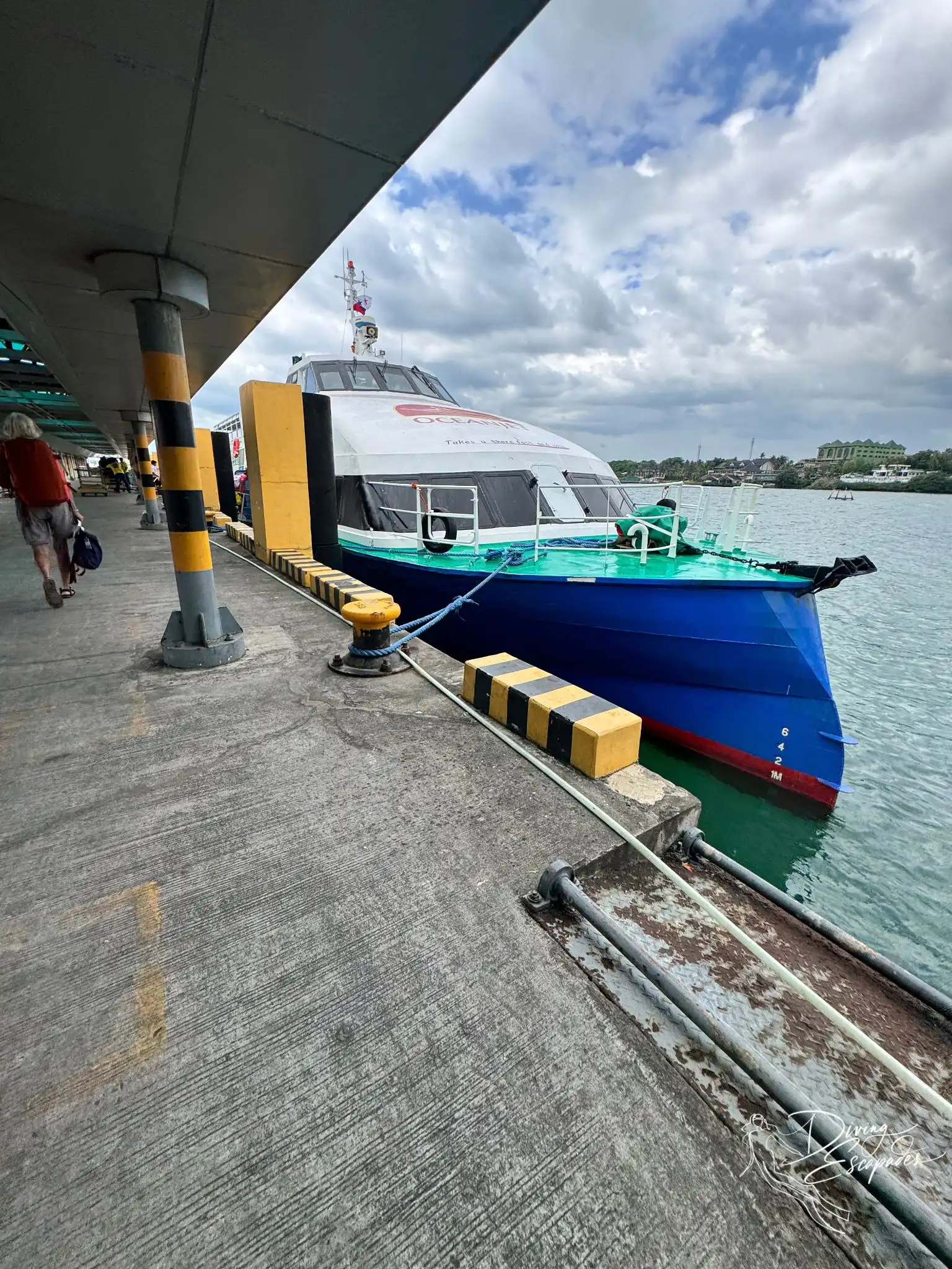 Oceanjet in Bohol port.